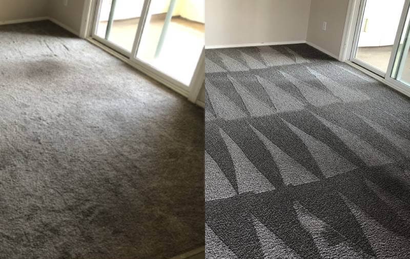 Carpet Cleaning Before and After