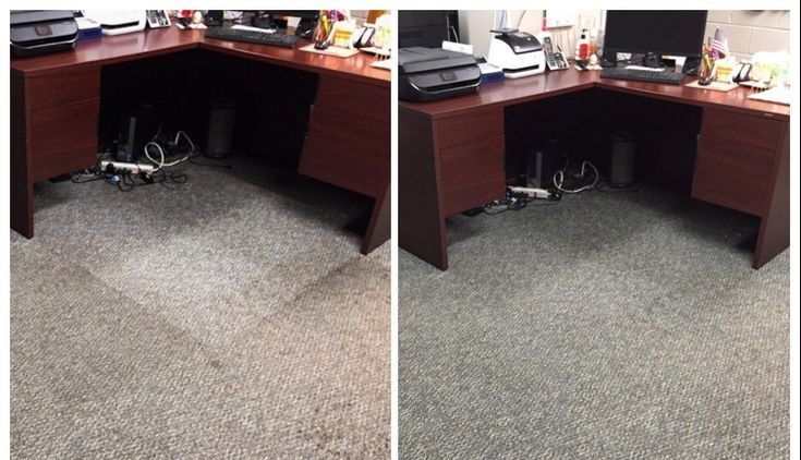 Office Deep Cleaning Before and After