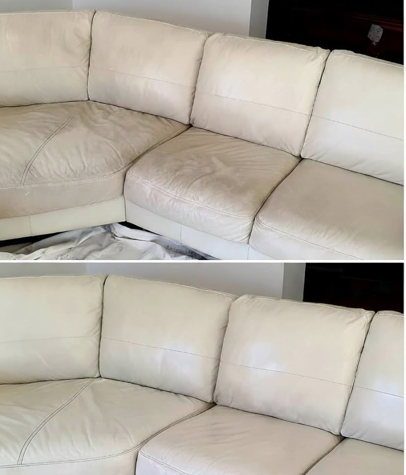 Sofa Cleaning Before and After